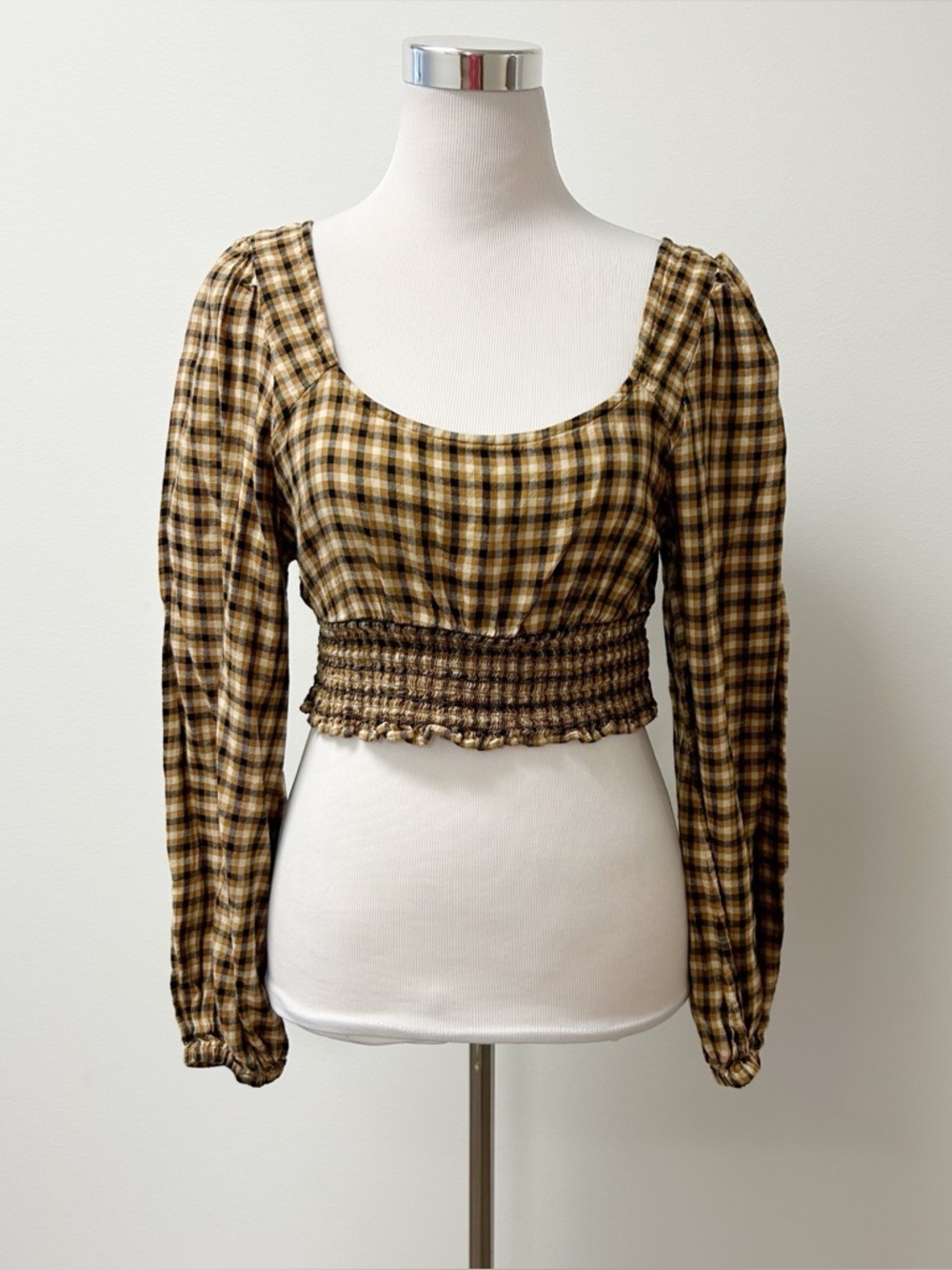 BP • Plaid Crop Top